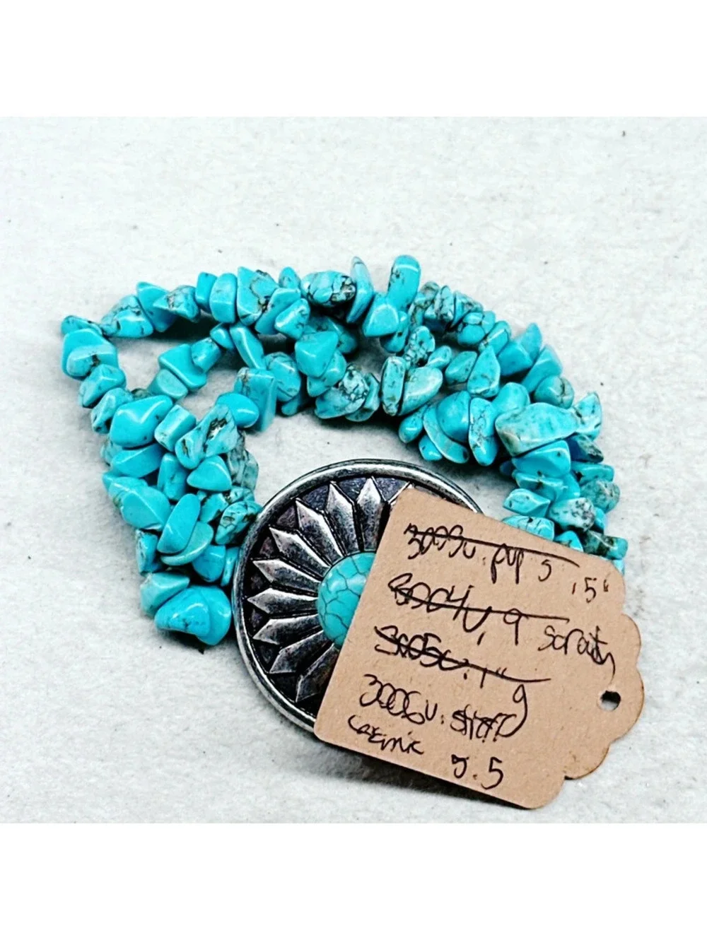 3006u. Dyed Howlite Bracelet Small